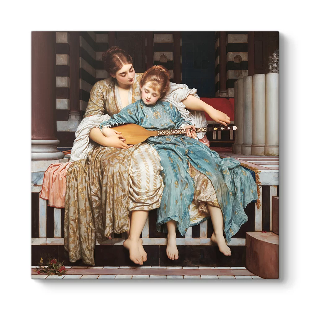 Frederic Leighton - Müzik Dersi Tablosu - Model 3